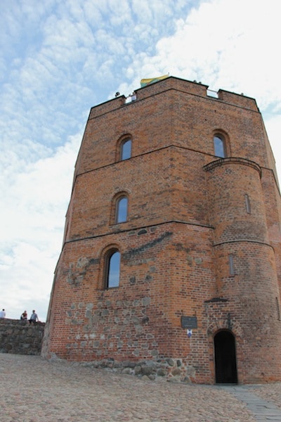 "Gediminas Tower in Vilnius Lithuania"