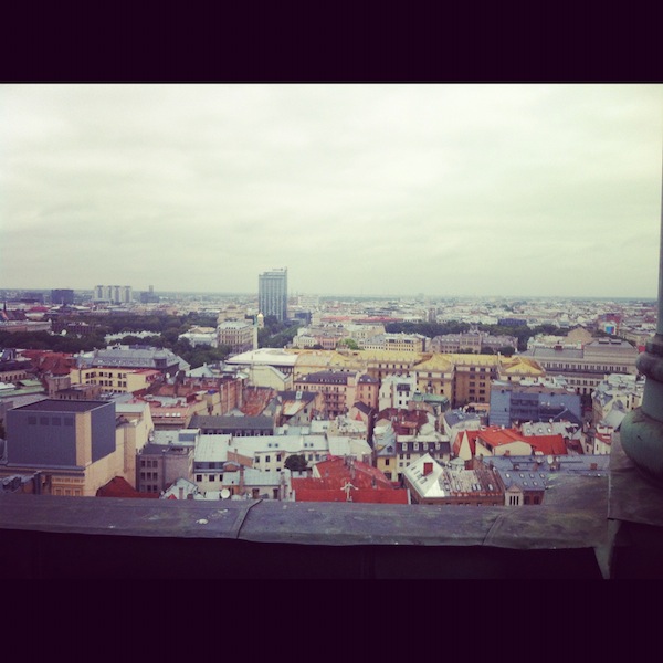 Instagram view of Riga Latvia