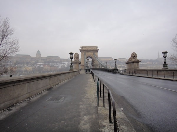 Budapest itinerary Chain Bridge