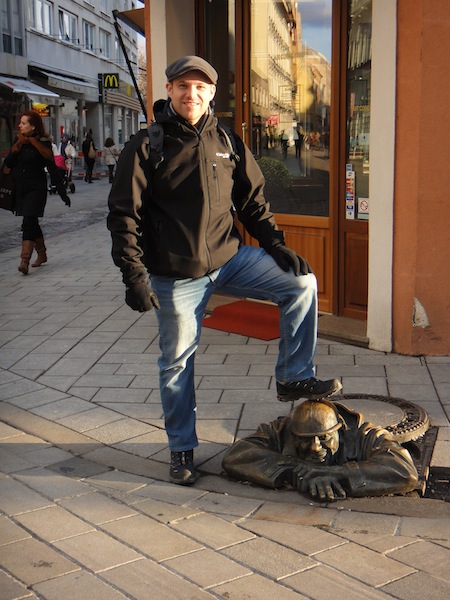 This statue is one of the more famous statues in Bratislava