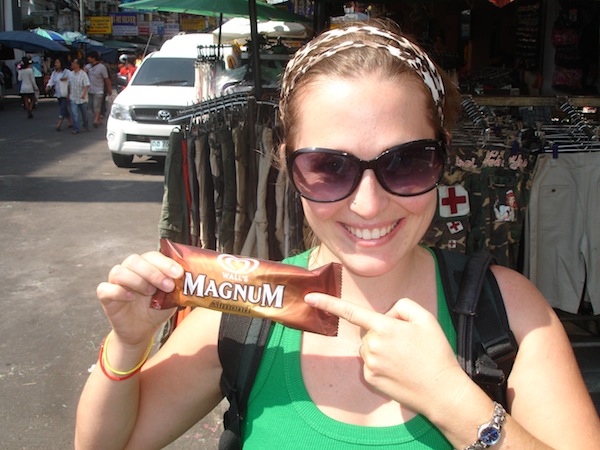 And I would have eaten one of these every day, because Magnums are hands down the best mass-produced ice cream bar ever made. Ever.