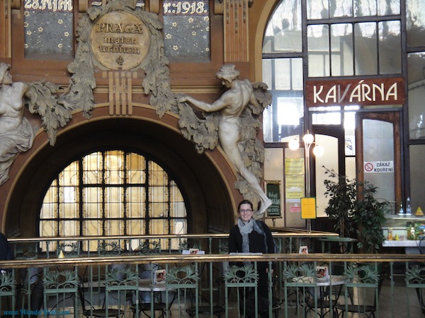 WanderTooth at Prague train station