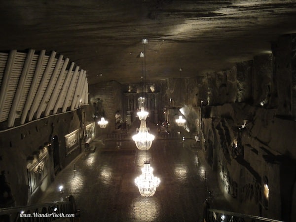 "wieliczka underground salt cathedral near Krakow Poland"