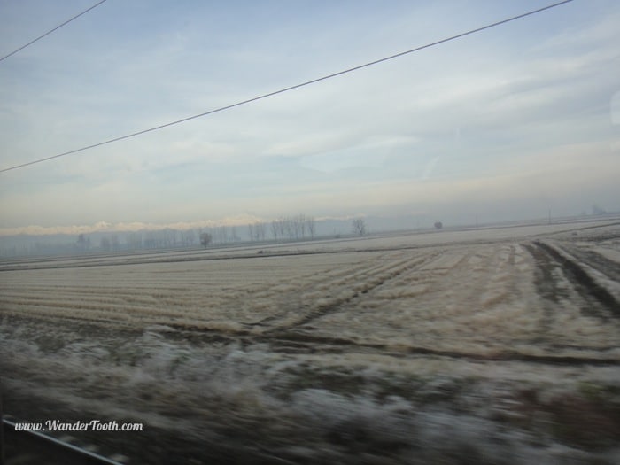 On the way to Turin, Italy