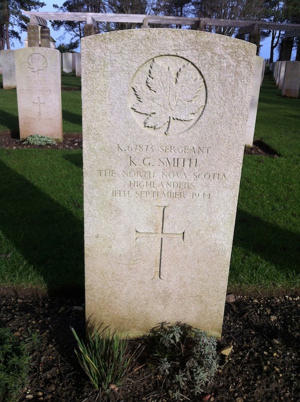 Ken Smith Ryes War Cemetery France