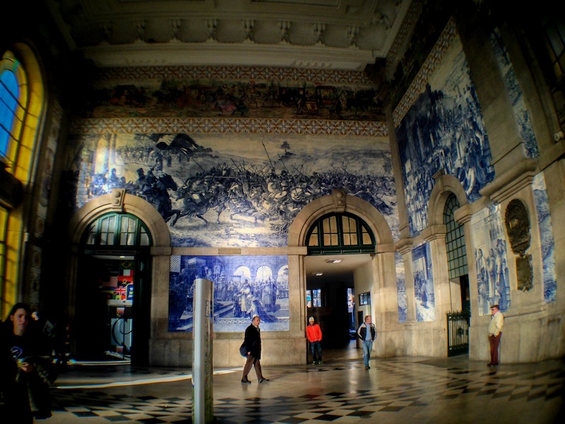 Sao Bento Train Station Porto Portugal