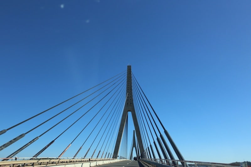 The bridge to Spain