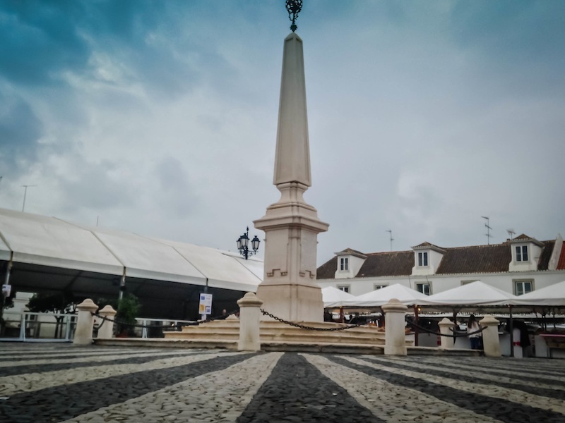 Town Sqare in Vila Real Santo Antonio