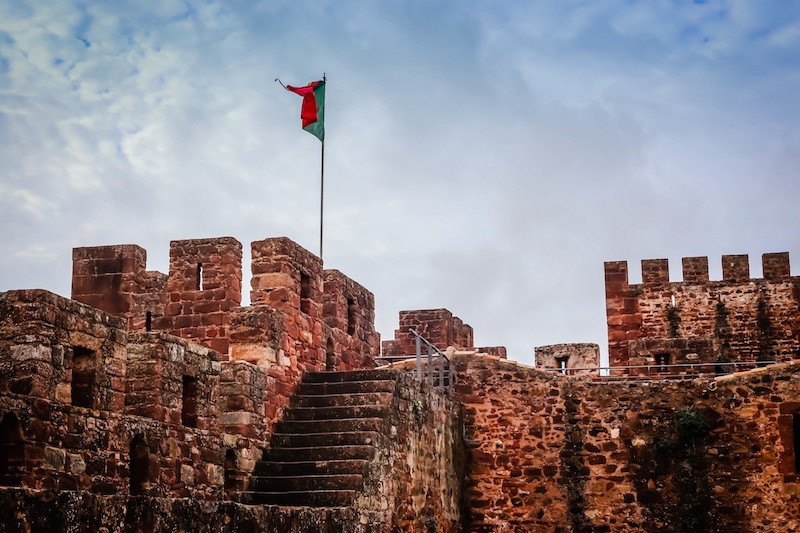 Castle in Silves Portugal