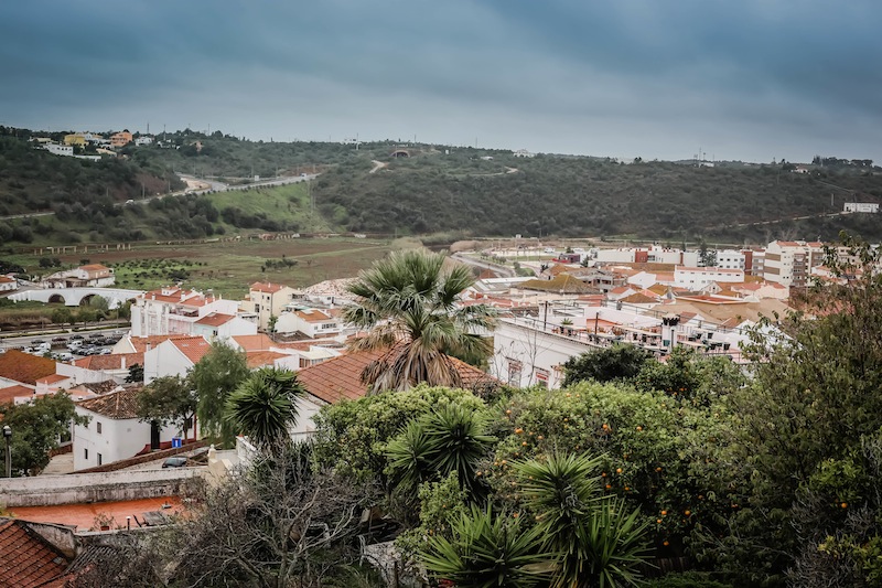 View of Silves Portugal