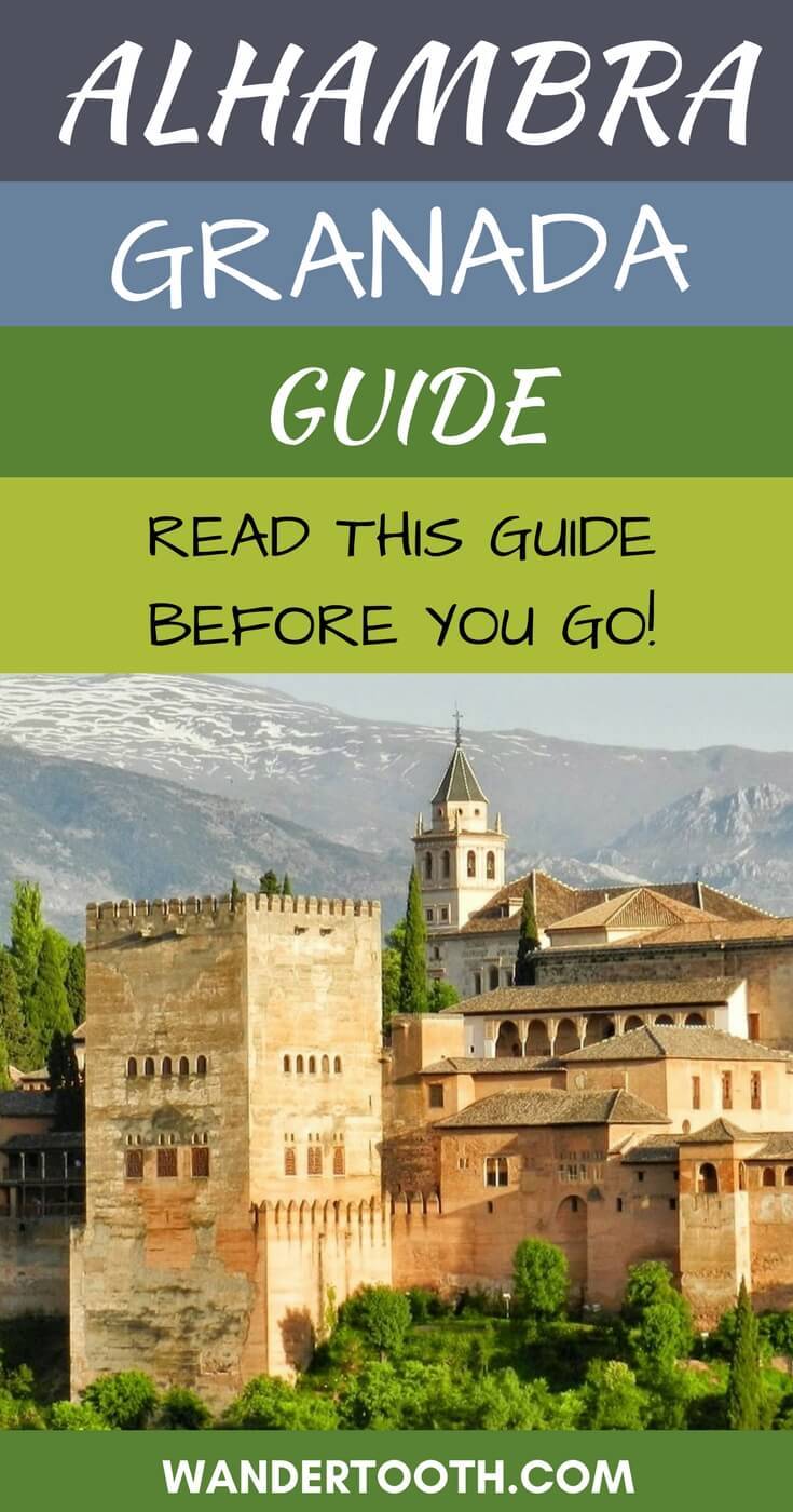 Tips for Visiting the Alhambra in Granada, Spain - know before you go all out tips for visiting the Alhambra.