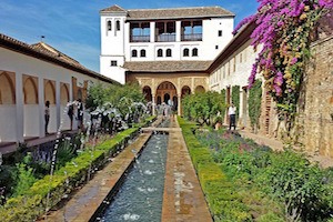 Generalife Gardens and Pool Alhambra Granada