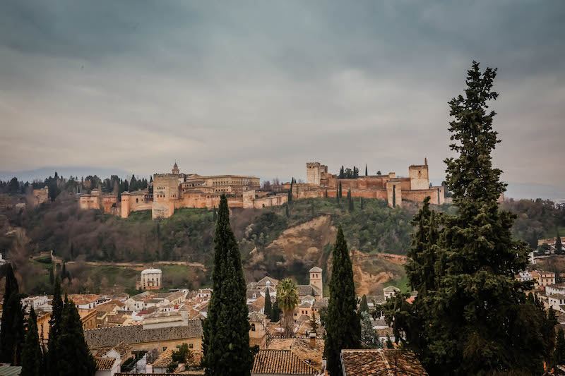 View of Alhambra Granada