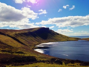 A view of Neist Point Isle of Skye Scotland