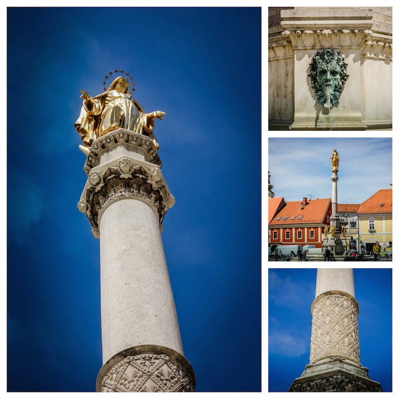 Holy Mary Column Zagreb