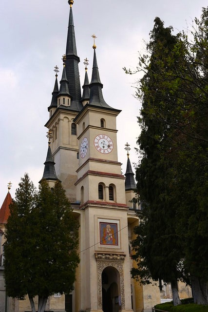 St Nicholas Orthodox Church in Brasov, Romania