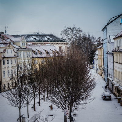 prague in winter