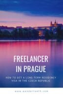 getting a long term visa in Prague as a freelancer