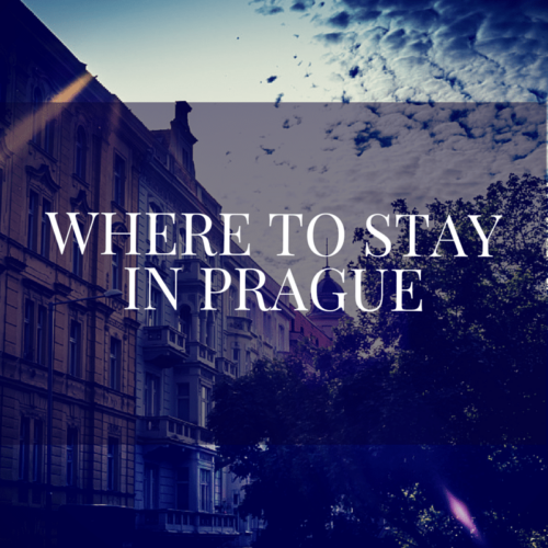 a guide about where to stay in prague