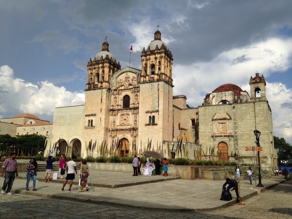 Santo Domingo Church in Oaxaca Mexico