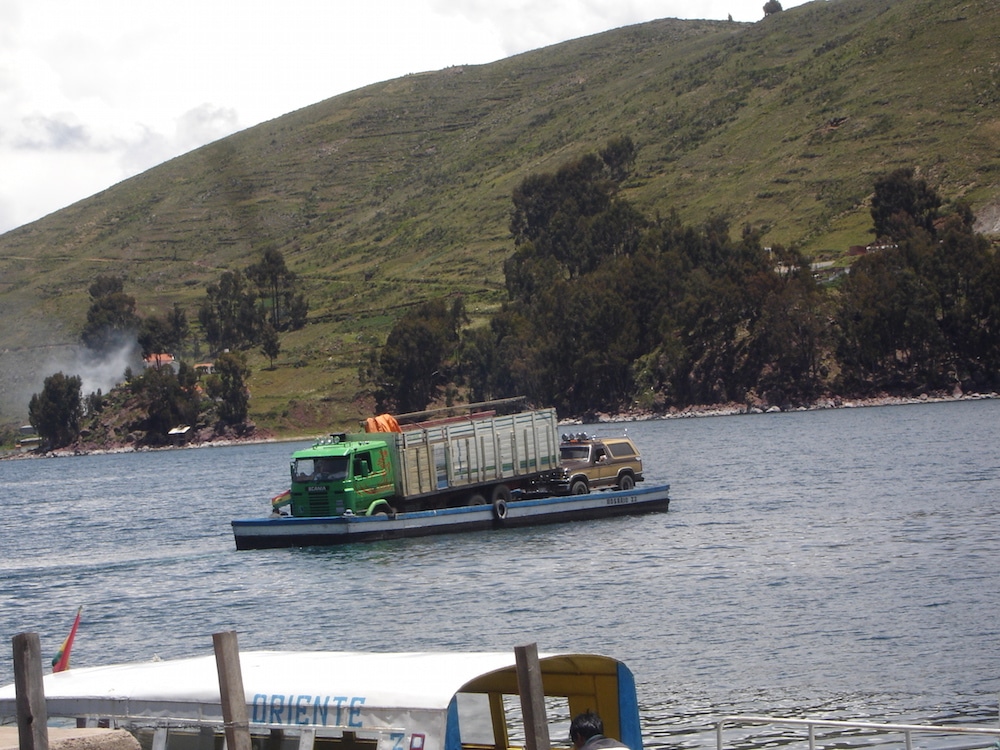 crossing lake titicaca