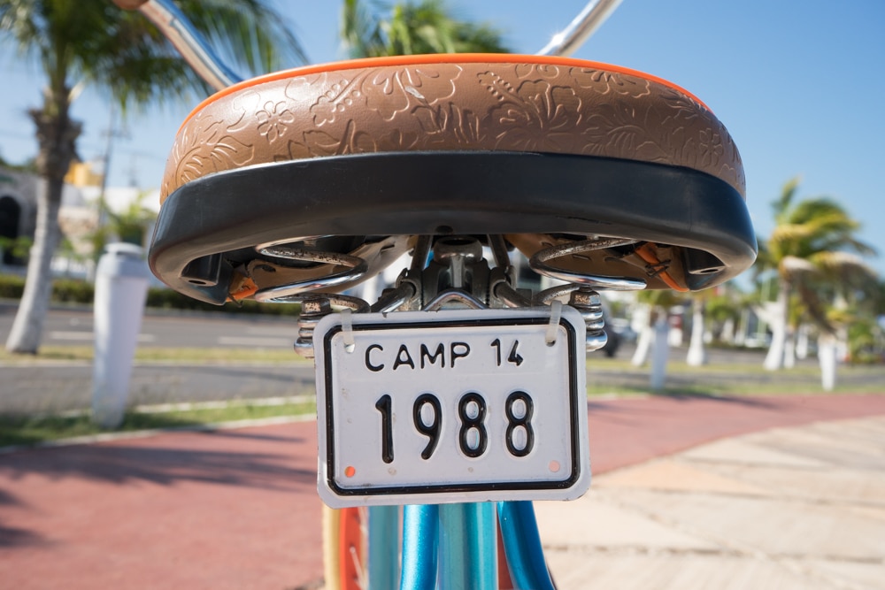 bike in campeche mexico