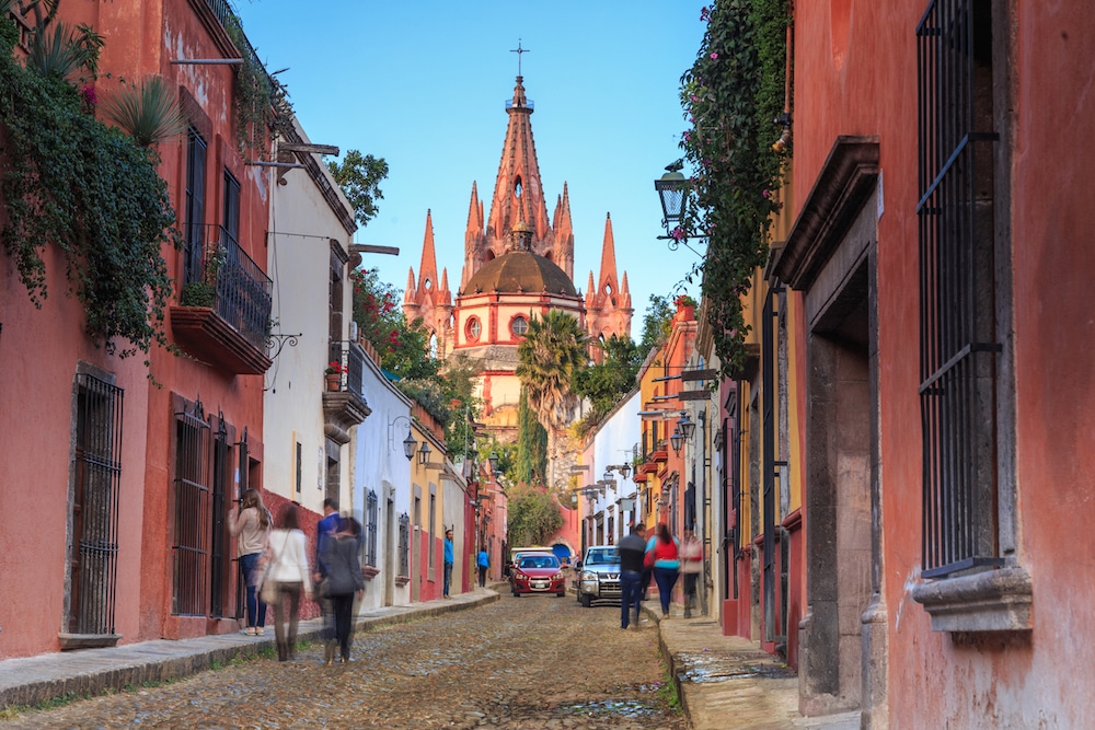 Mexico Coloring Book San Miguel de Allende