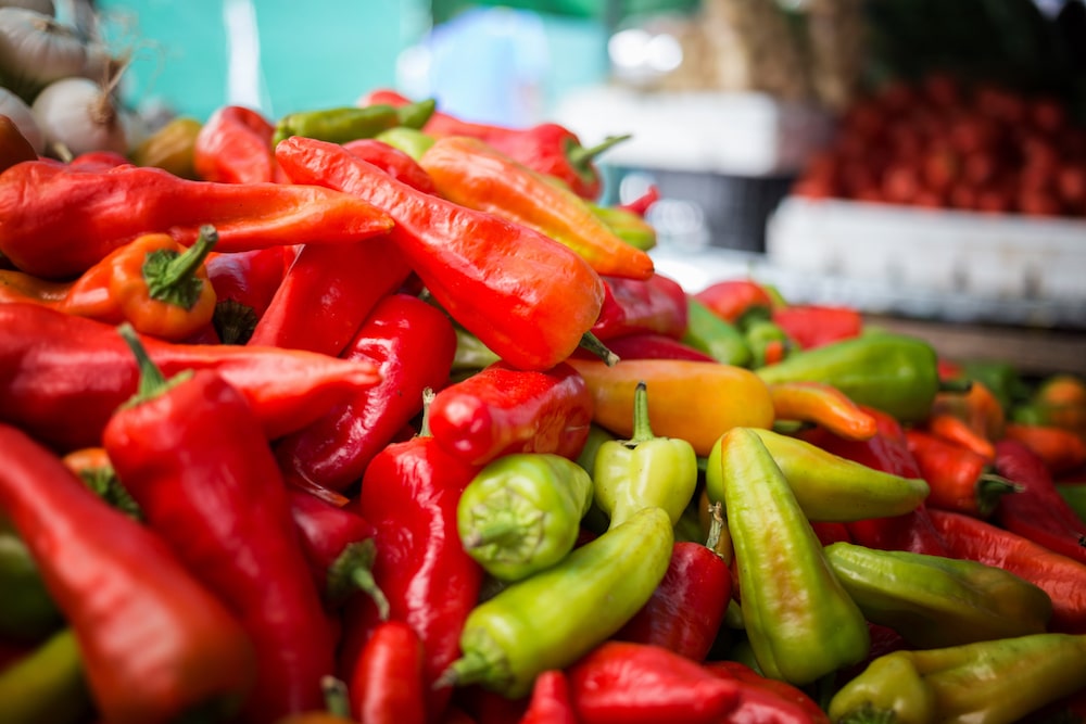 Chilli peppers coloring Mexico