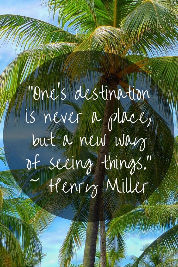 Travel quote about change