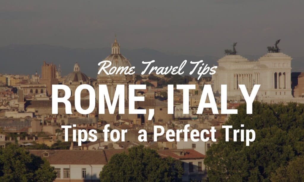 Rome Tips