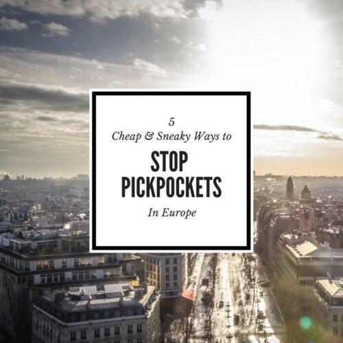Stop Pickpockets in Europe