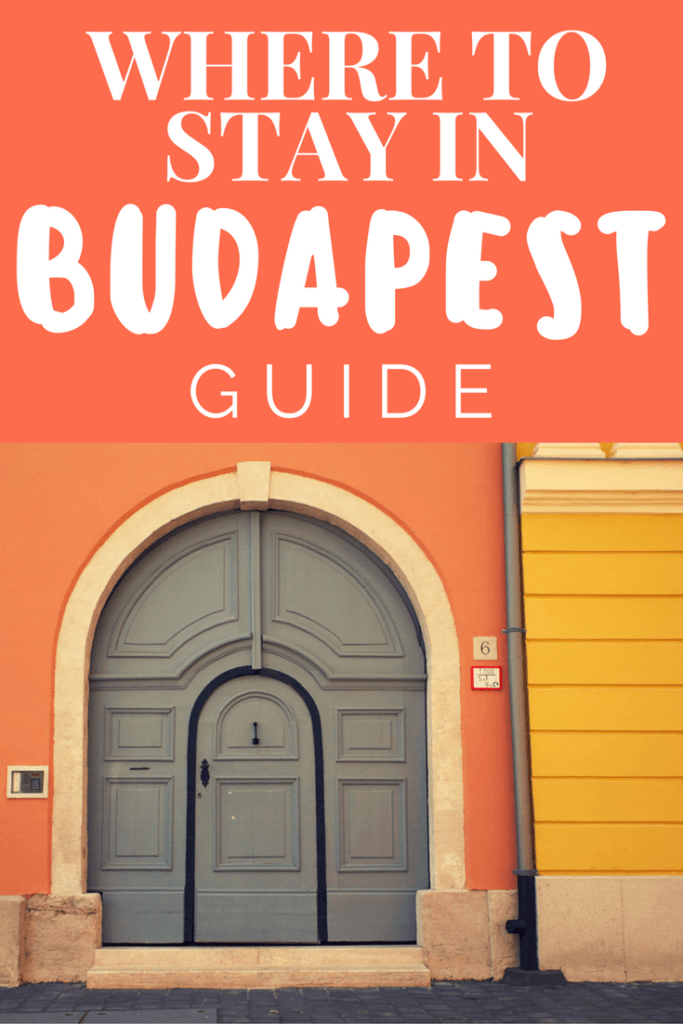 Where to Stay In Budapest Pin
