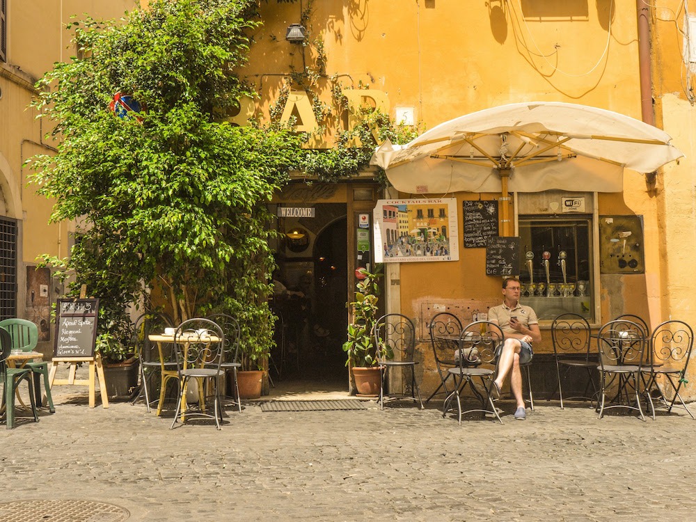 Travel Between the Lines Coloring Rome Adult Coloring Book