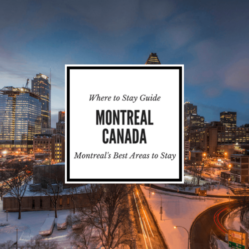 Montreal Neighborhood Guide
