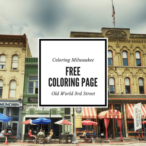 A free milwaukee coloring page of Old World 3 st