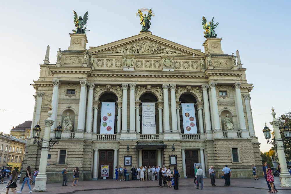 Things to do in Lviv go to Opera