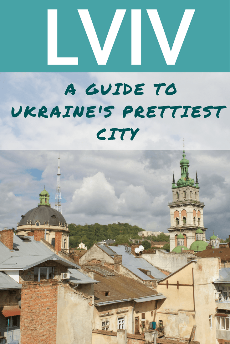 Lviv Ukraine City Guide Pin