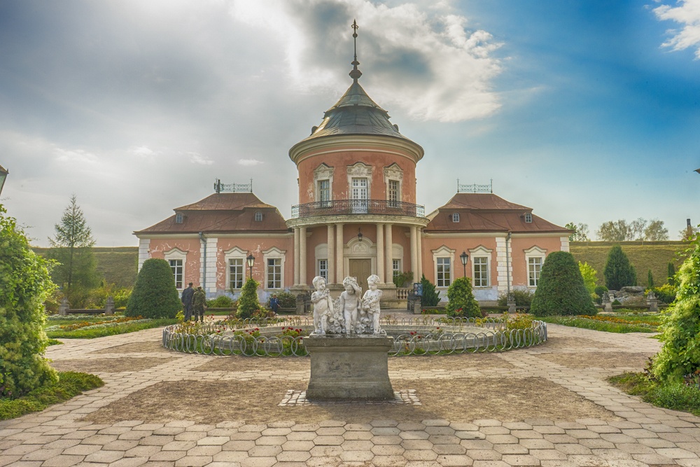 Zolochiv Castle Lviv Ukraine Chinese Pagoda