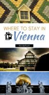 The best areas to stay in Vienna - Pinterest Pin