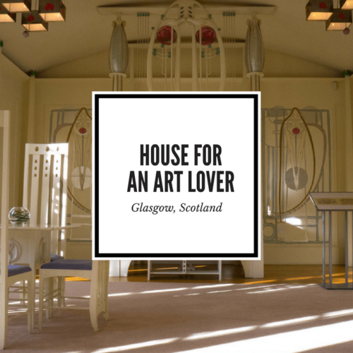 House for an art lover Glasgow Scotland