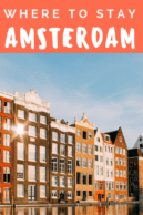Where to stay in Amsterdam Pinterest Pin