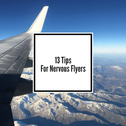 Tips for nervous flyers in flight anxiety