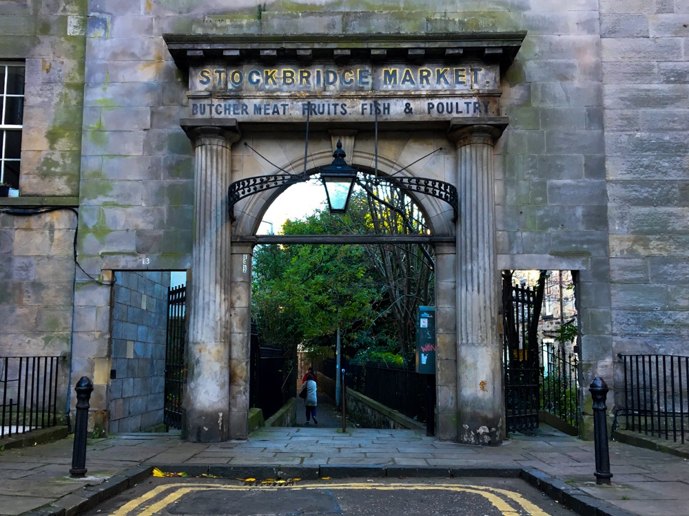 Edinburgh shopping guide stockbridge market Edinburgh