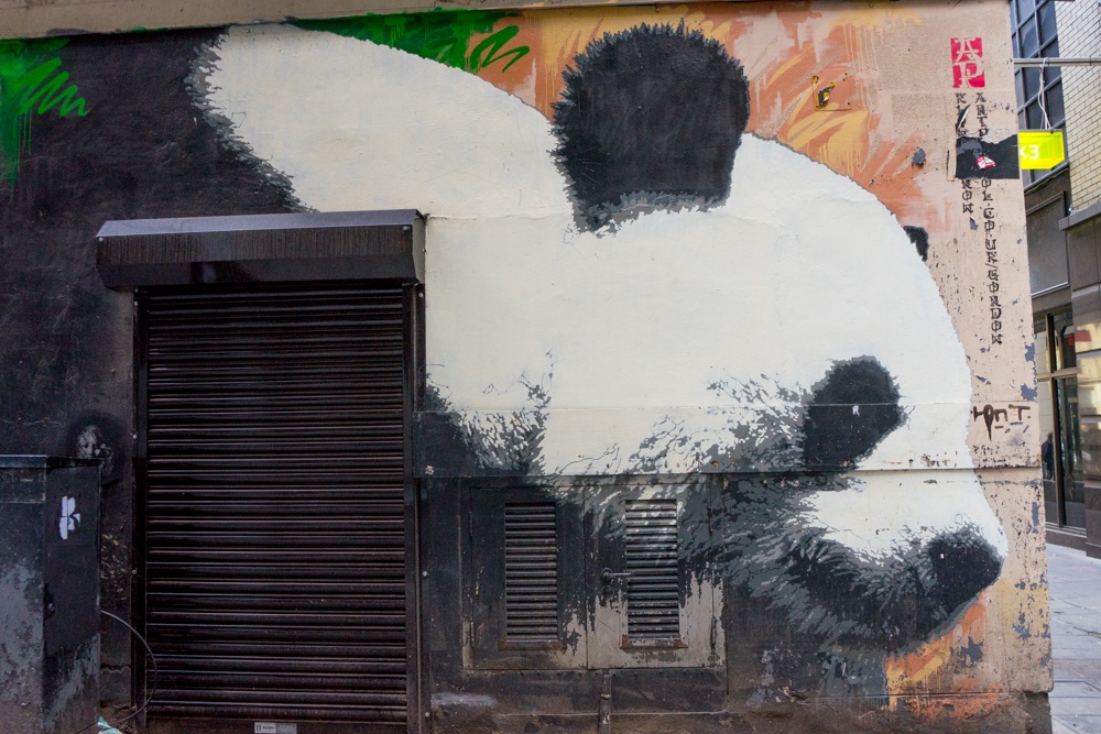 glasgow mural trail glasgows panda