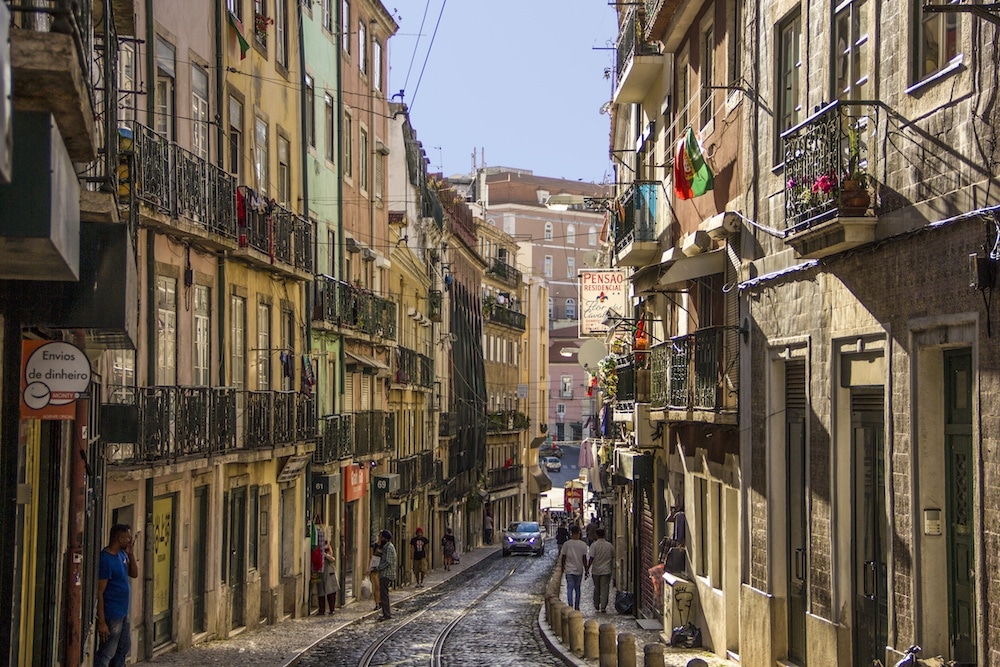 Lisbon portugal street