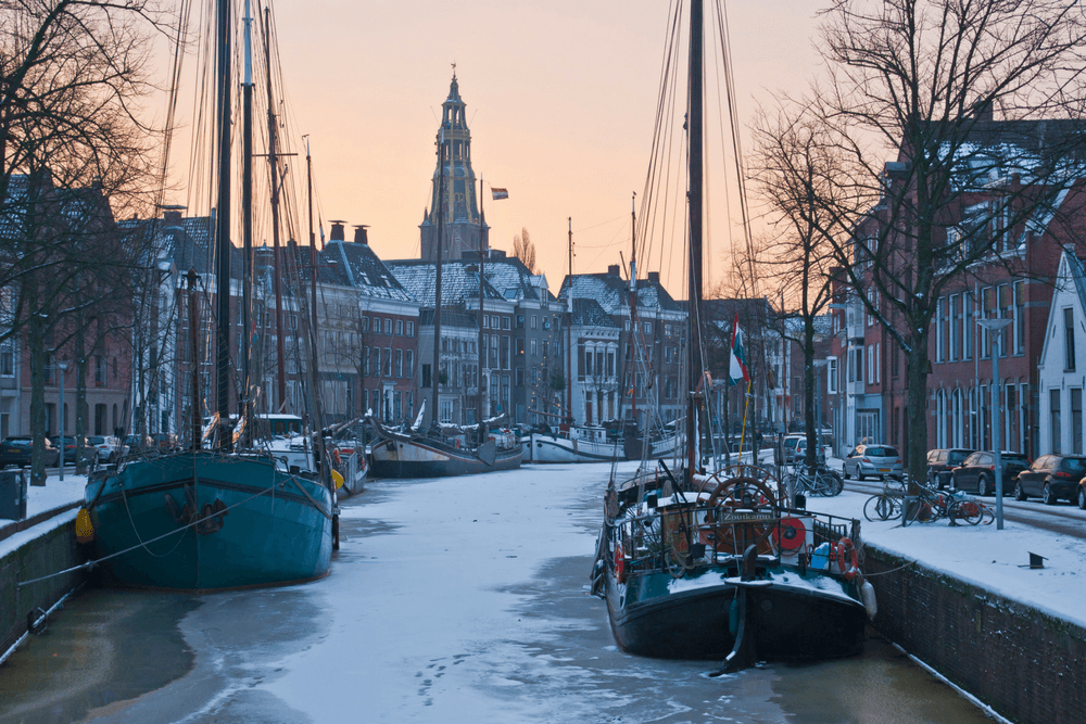 Groningen Netherlands Canal