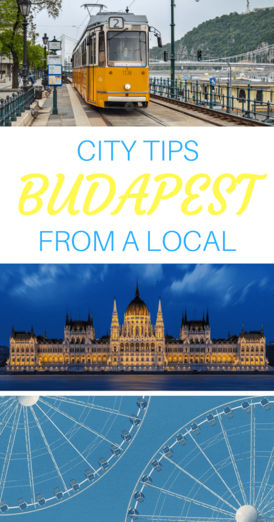 Budapest tips from a local pinterest pin