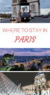 Where to Stay in Paris Pinterest Pin