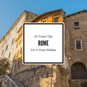 Travel Tips Rome