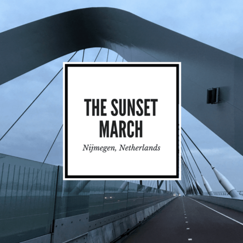 Sunset March Nijmegen Cover